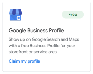 Google Business Profile Link