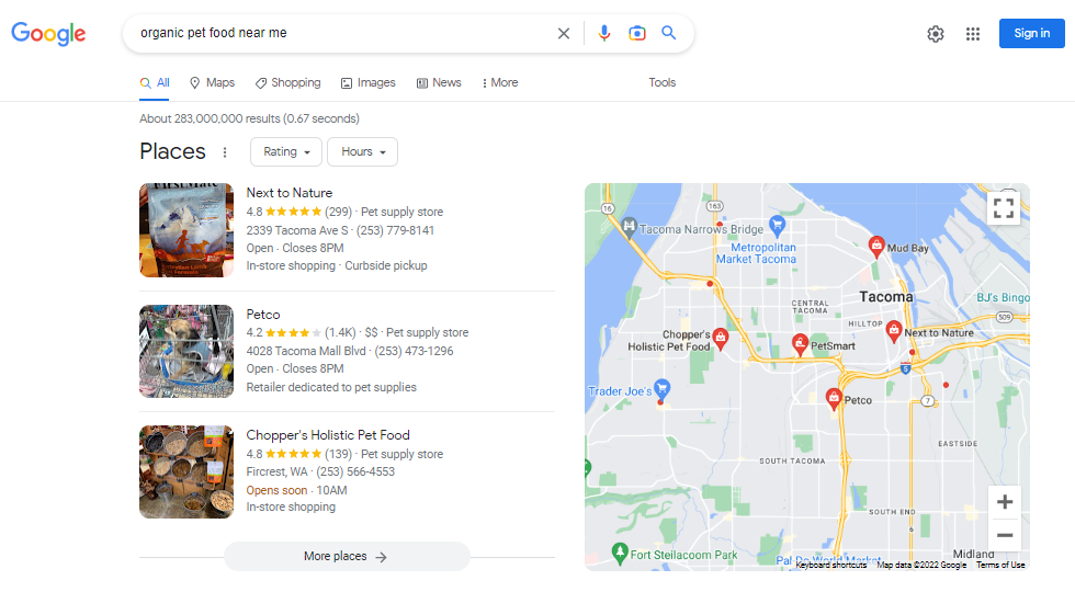 Map SEO Google for Business Listings