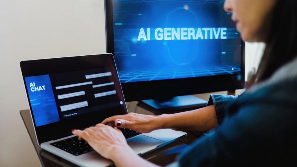 How AI Slop Is Disrupting SEO and How GreenHaven Interactive Can Shield Your Business 2 ai generative app woman chatting with artificial 2025 02 13 01 05 12 utc