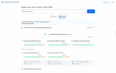 What Are Google’s Page Speed Insights? A Guide for Tacoma Businesses